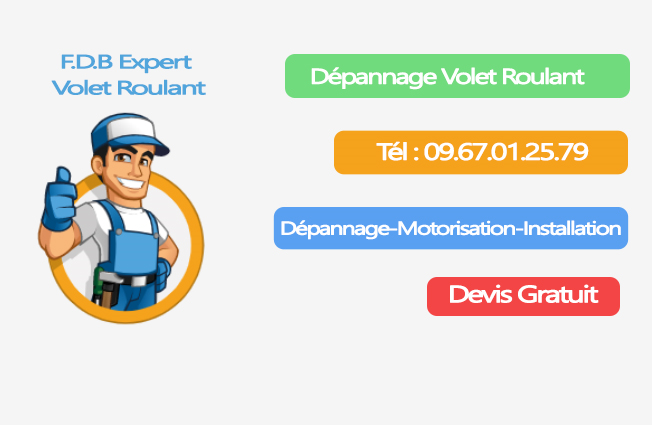 dépannage volet roulant 75